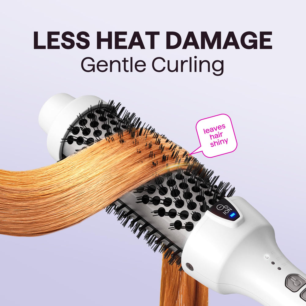 Wavytalk universal voltage makes this travel-friendly for on-the-go styling.