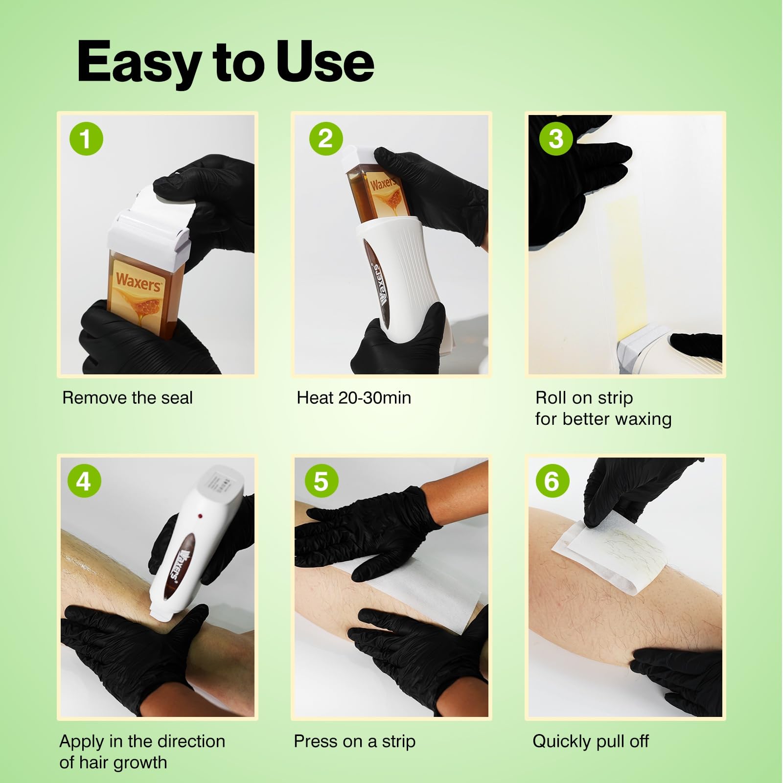 Waxers after-wax wipes refresh skin after sessions