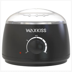 Waxkiss 14Oz wax warmer with see-through lid for easy monitoring of melting