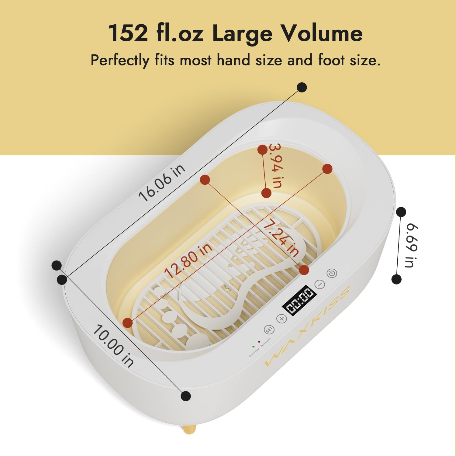Waxkiss disposable covers – top view, keeps sessions clean and convenient.