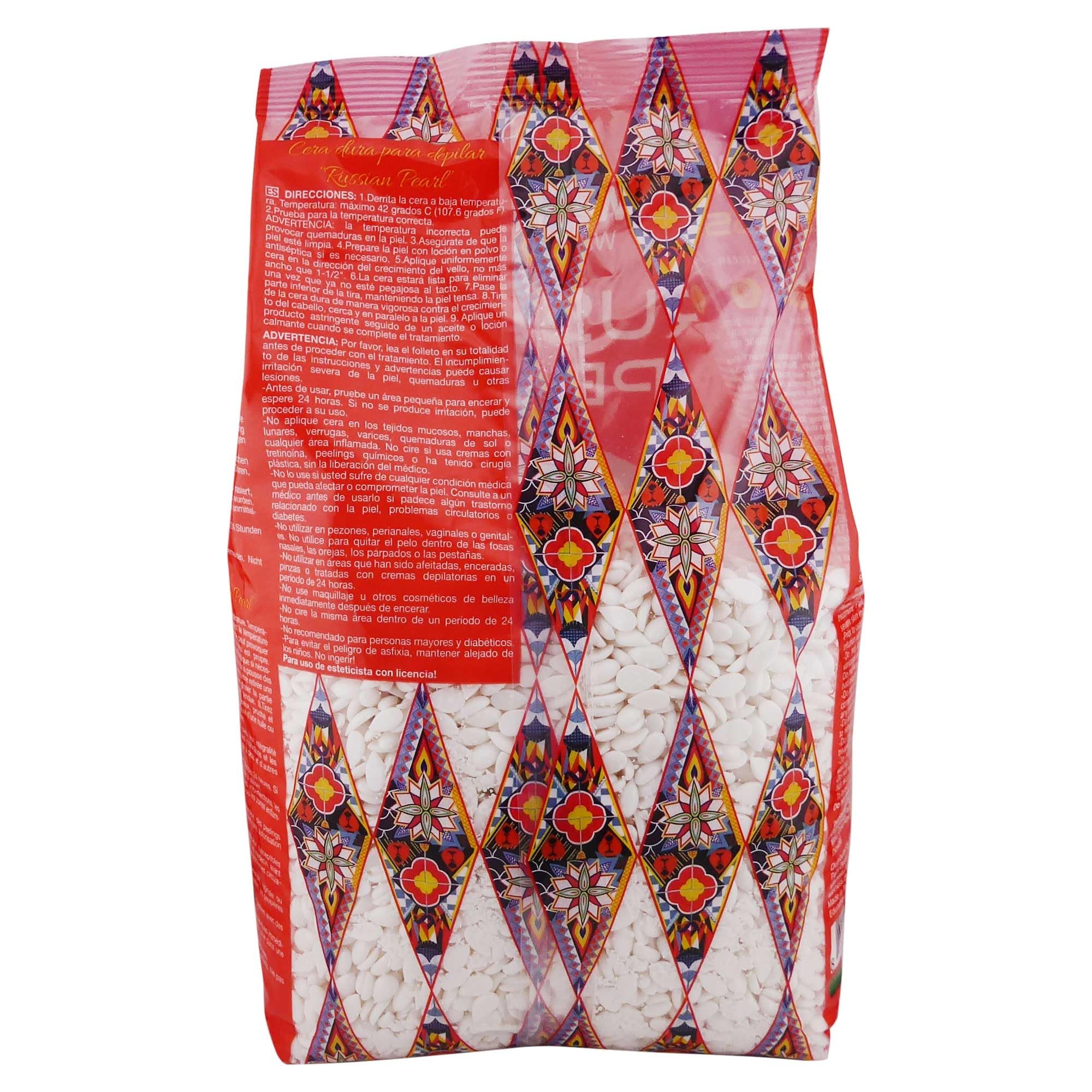 Waxness Russian Pearl hard wax beads close-up showing creamy texture for precise application