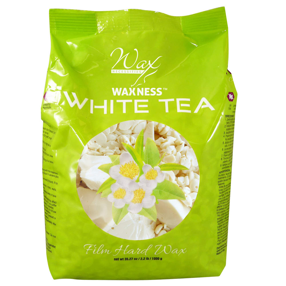 Subtle white tea aroma accompanies Waxness waxing sessions.