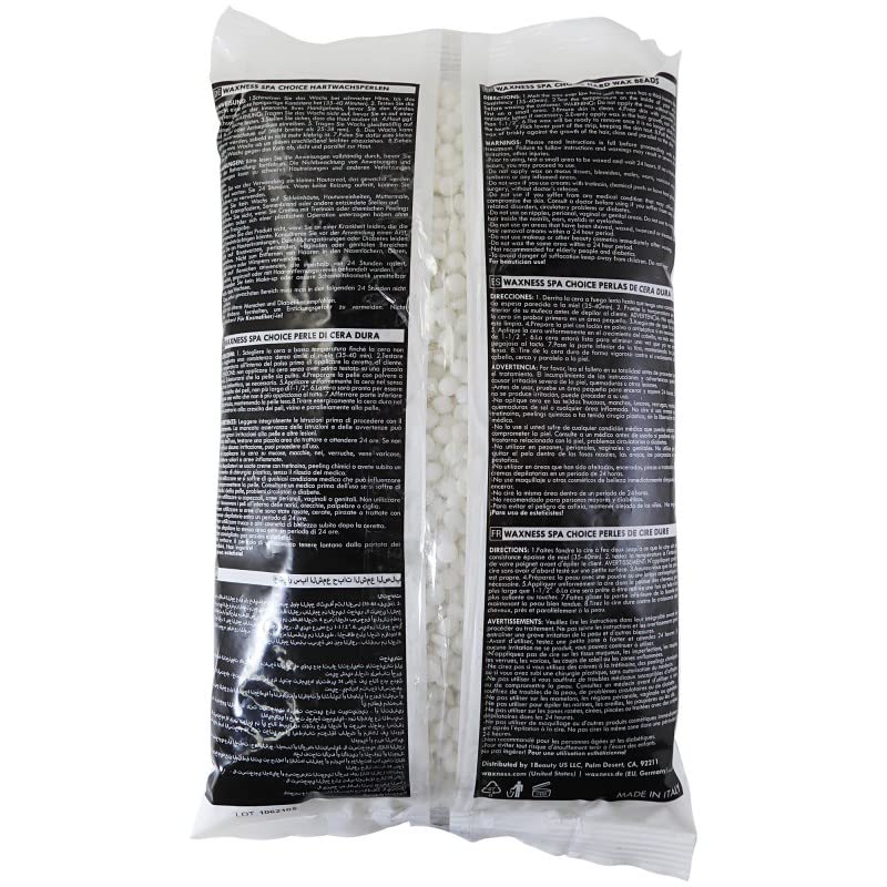 Waxness Spa Choice Rosin Free hard wax coconut made in Italy reflects quality craftsmanship