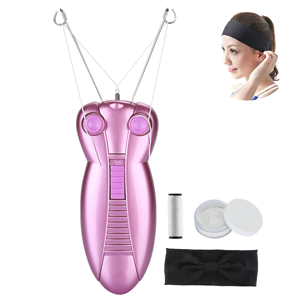 WAYCOM Ladies Facial Hair Remover front view demonstrates precise depilation.