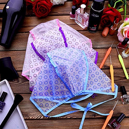 Waydress crochet hook and holes guide aid precise sectioning.
