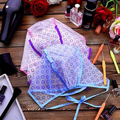 Waydress crochet hook and holes guide aid precise sectioning.