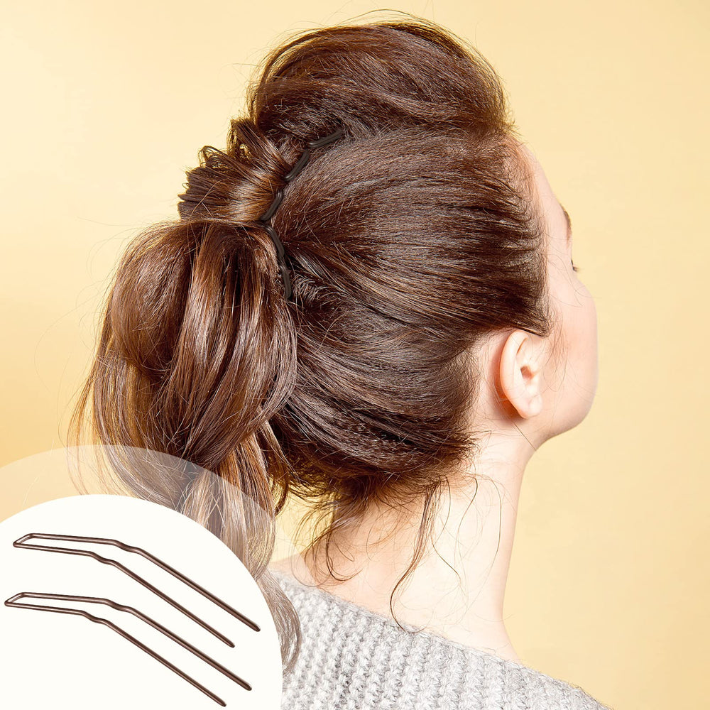 Waydress horquillas-U para peinado diario, diseño simple que complementa cualquier atuendo.