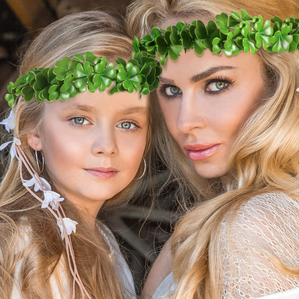 Set de dos diademas trébol Waydress, regalo ideal para San Patricio.