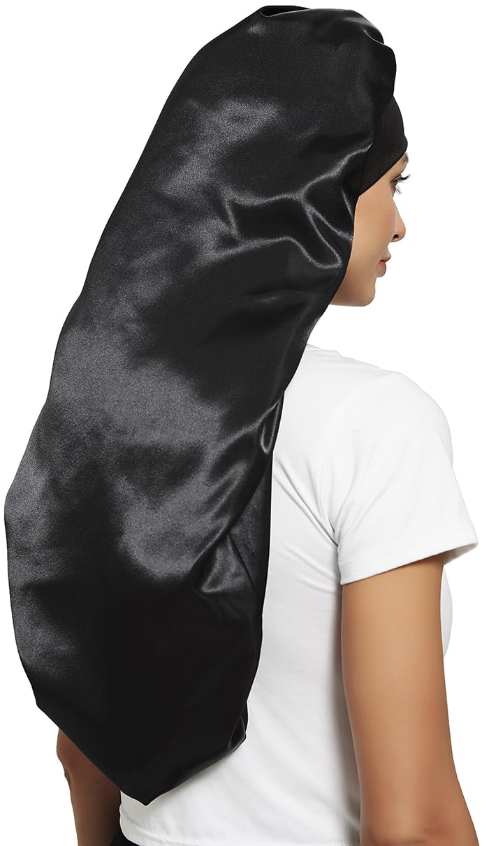 Gorro satén de Wbfwbb para dormir cuida piel y cabello