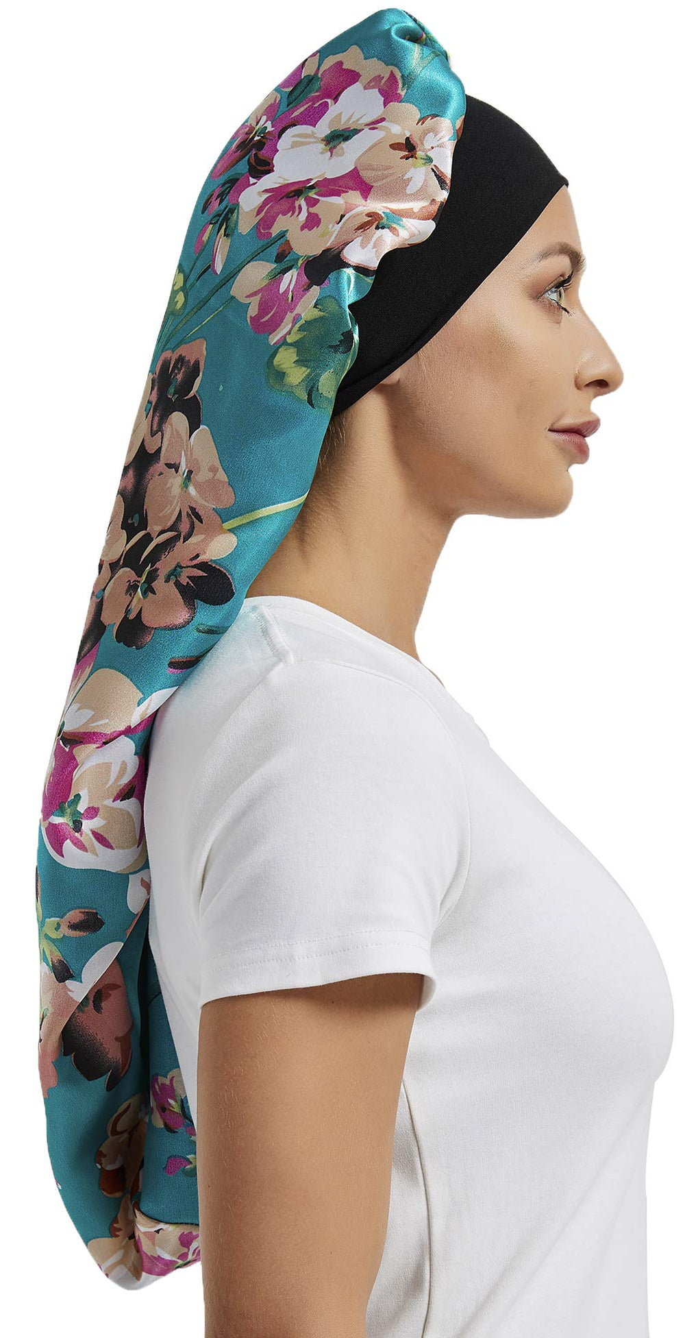 Wbfwbb silk bonnet supports daily chores at home