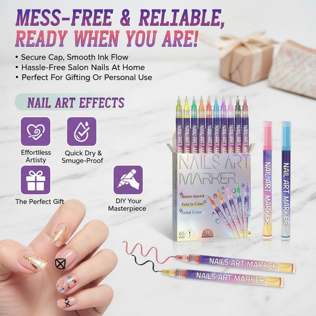 Wcatea home salon manicure tools for at-home creativity.