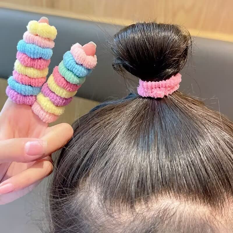 WDGROW hair ties for fine hair: gentle grip for ponytails and braids.