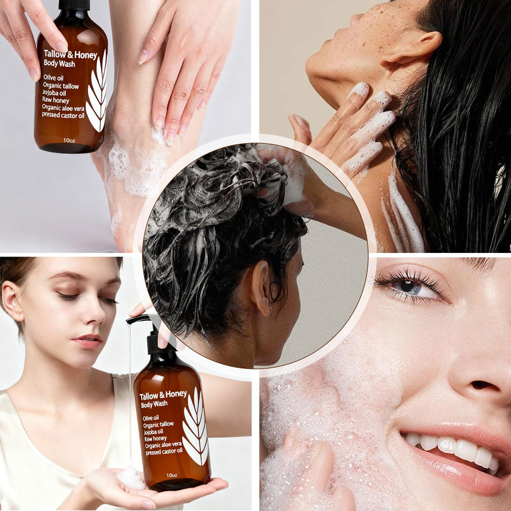 WDVNEX grass-fed tallow provides nourishing lipids for balanced skin