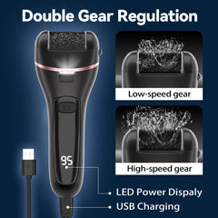 Smart LED light and battery indicator ensure precise, uninterrupted work.