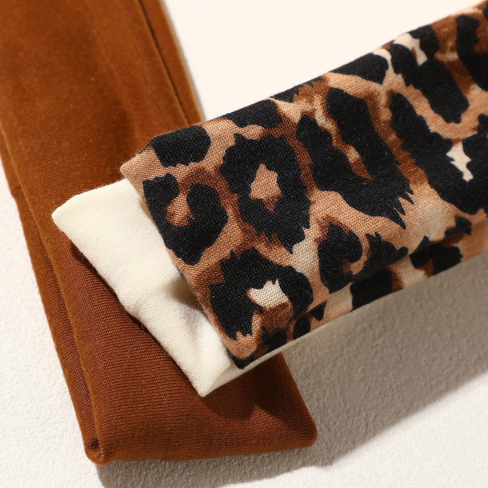 Weazppre banda para la cabeza estampado animal variado, combina con múltiples atuendos.
