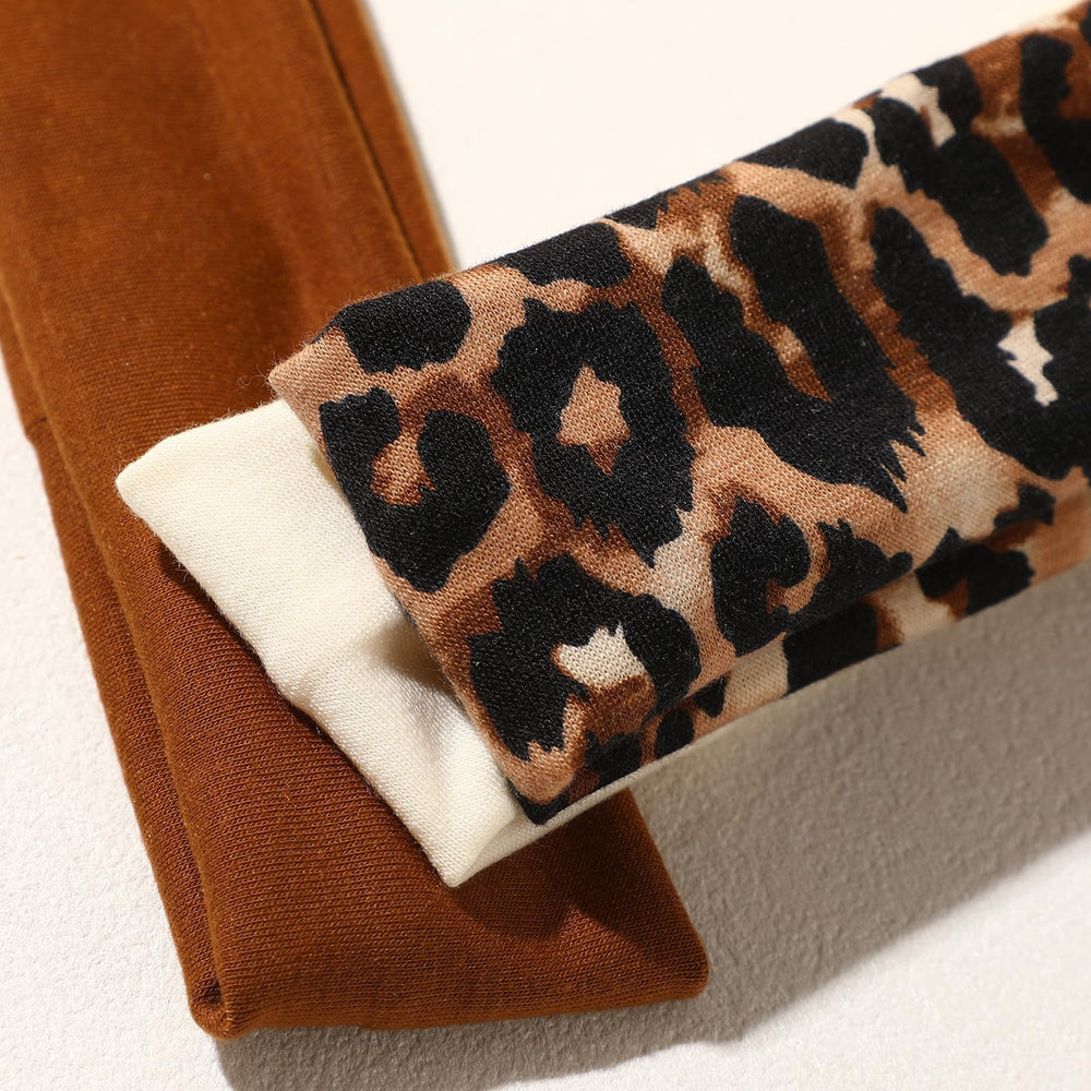 Weazppre banda para la cabeza estampado animal variado, combina con múltiples atuendos.