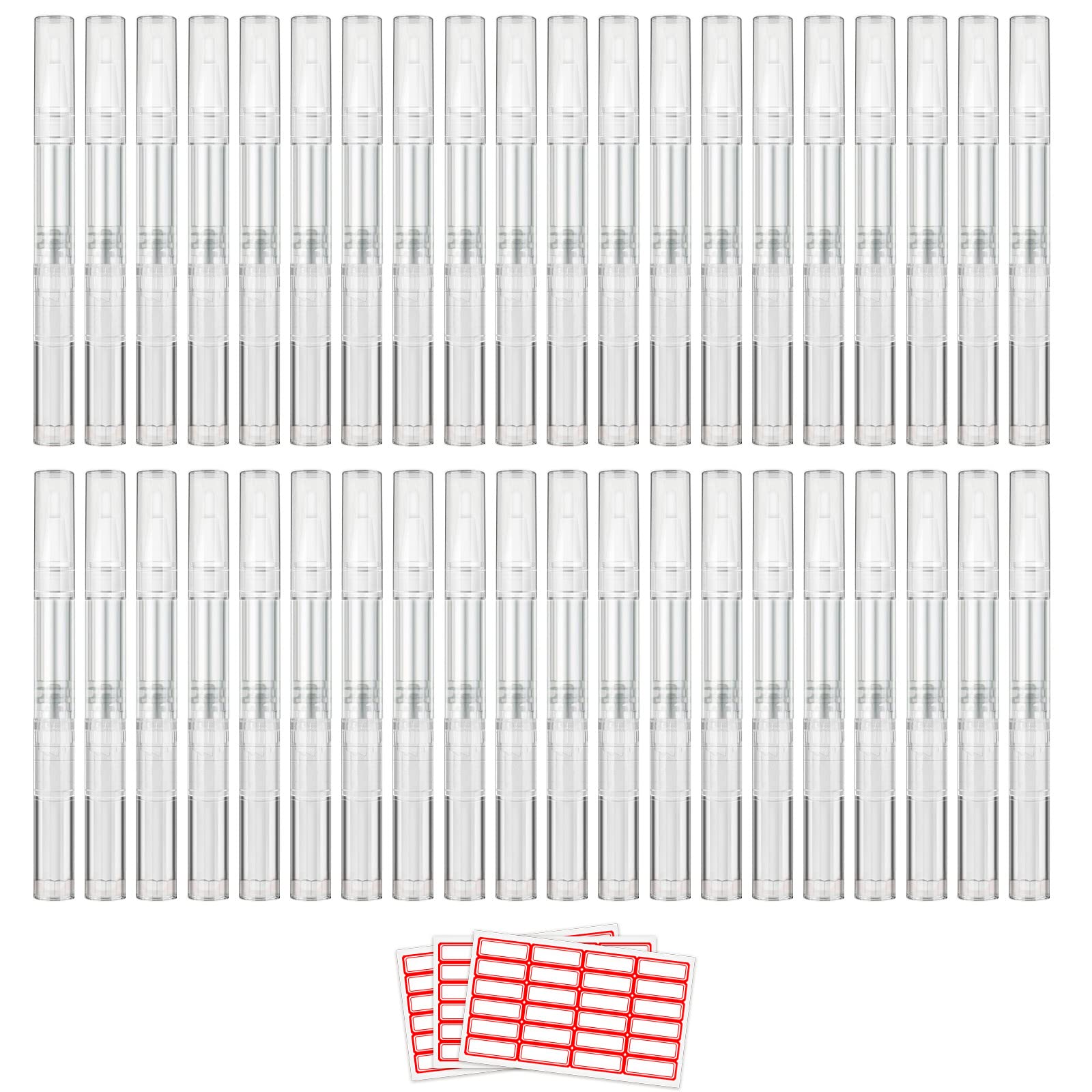WEBBYBEAR empty cuticle oil pen container with 3 ml capacity for precise application.