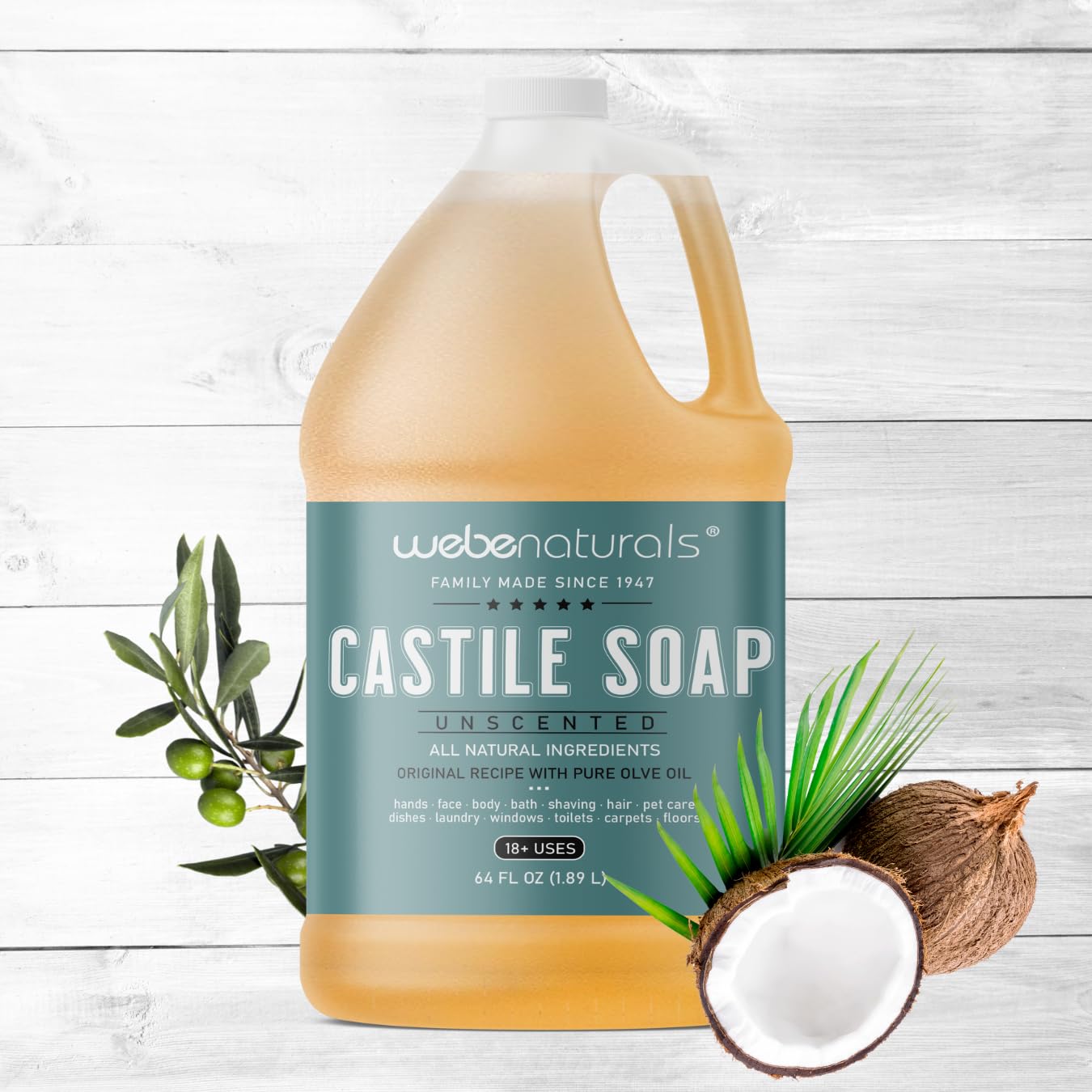 WEBE Pure Lavado de platos y mascotas, limpieza efectiva.