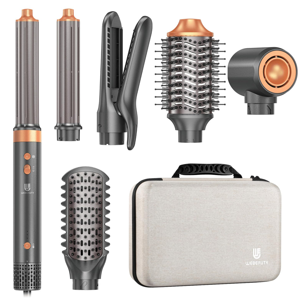 WeBeauty hair dryer brush air styler compact design for fast, salon-quality styling at home