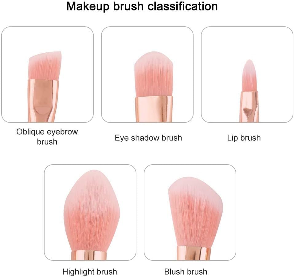 WeChip Anime-themed brushes cover cheeks, eyes, lips, and brows with precision.
