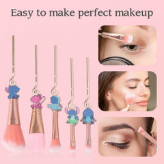 WeChip five-piece brush kit ideal as a gift for makeup lovers.