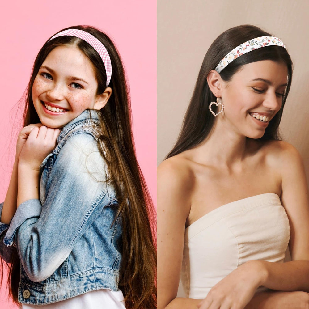 Diademas Wecoe de colores lisos para diferentes estilos diarios.