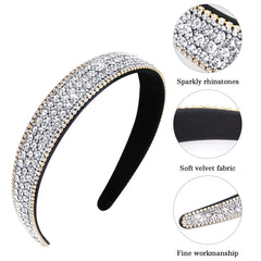 Wecoe silver headband interior with soft fabric for comfort