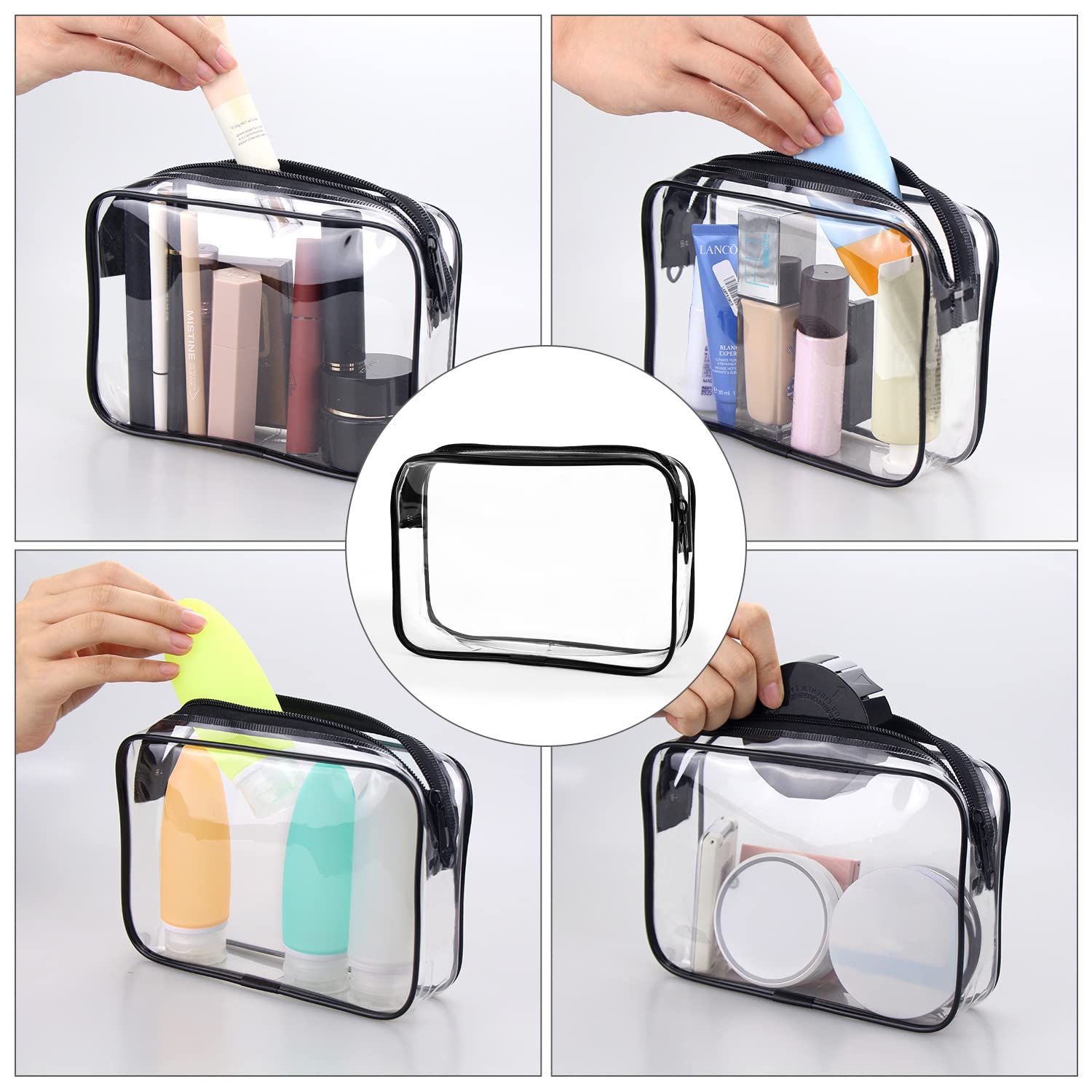 Wedama top-opening design and durable zipper enable easy packing.