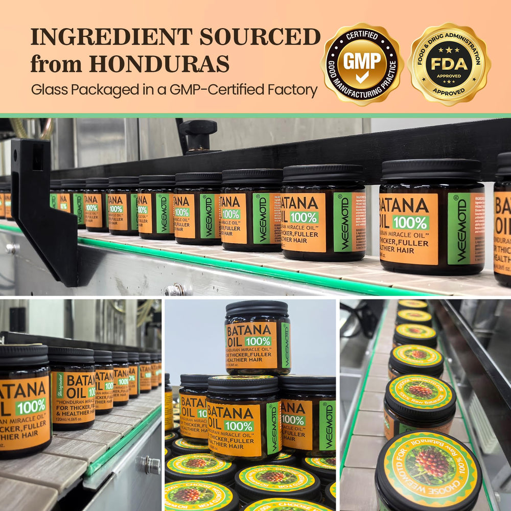 WEEMOTD Batana oil packaging with secure closure