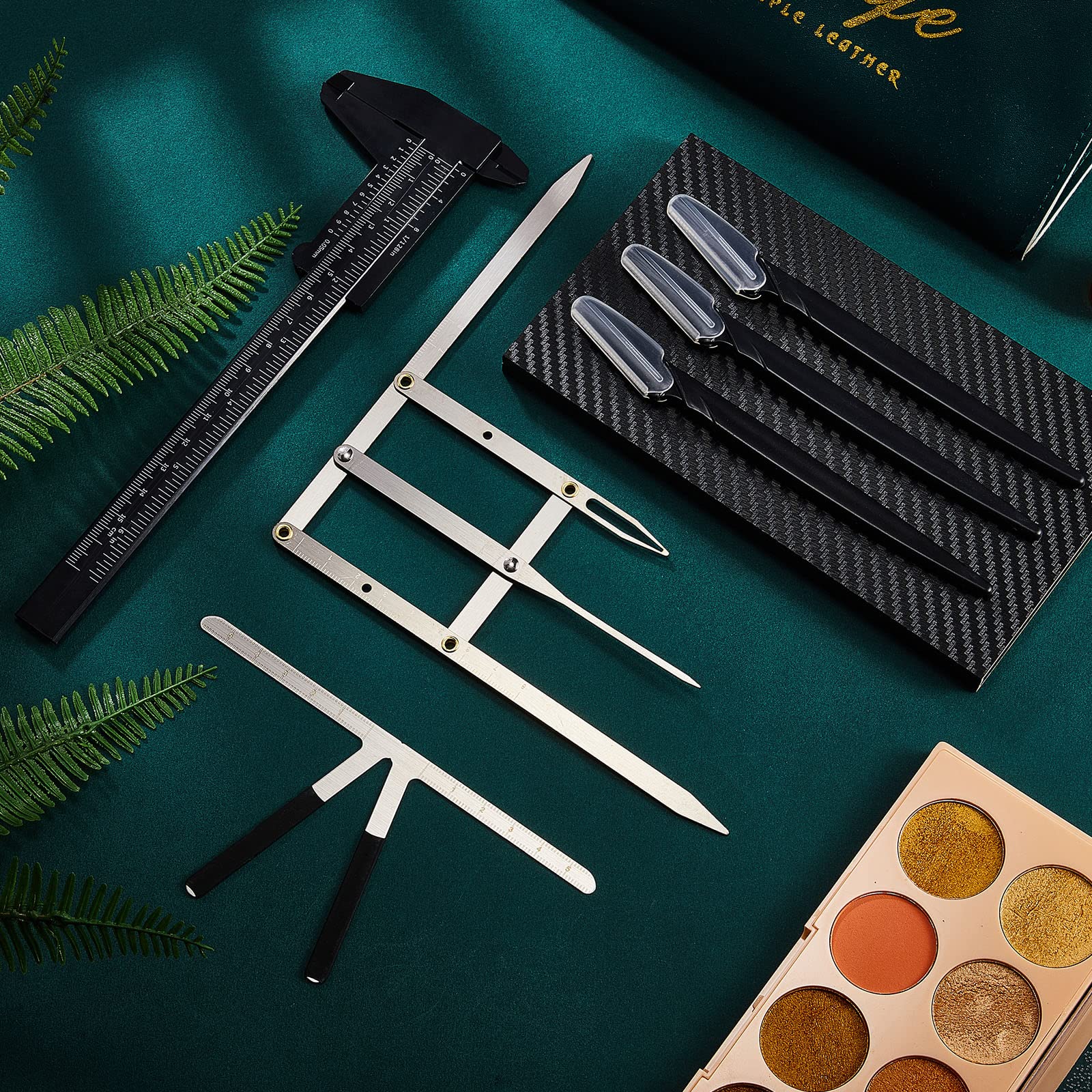 Weewooday brow ruler kit packaging ready for home or salon use.