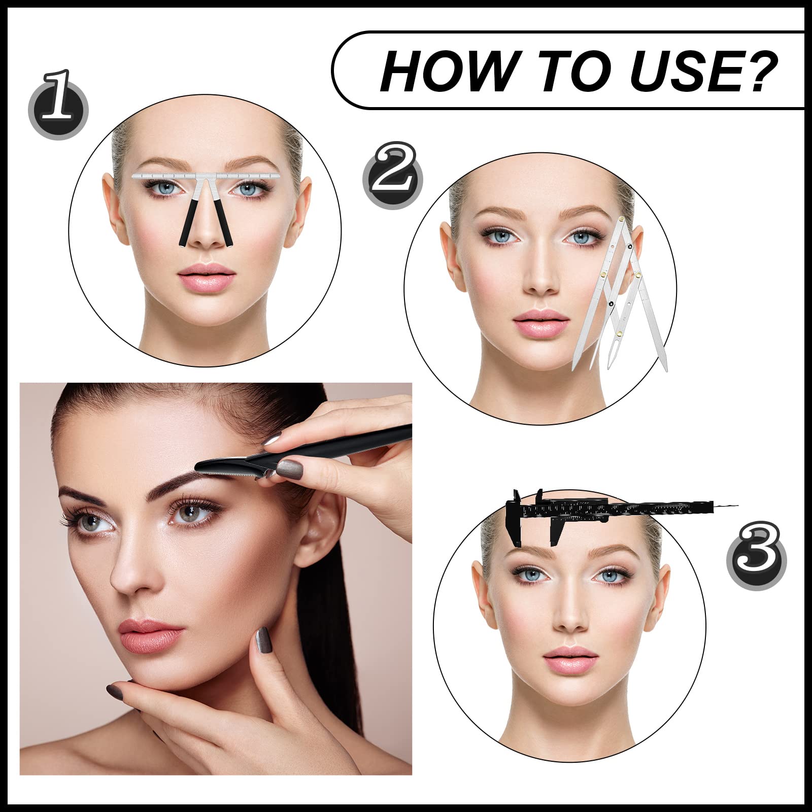 Weewooday eyebrow shaver for quick tidy-up before shaping.