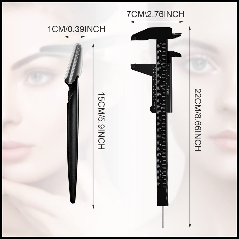 Weewooday eyebrow trimming knife for clean, precise edges.