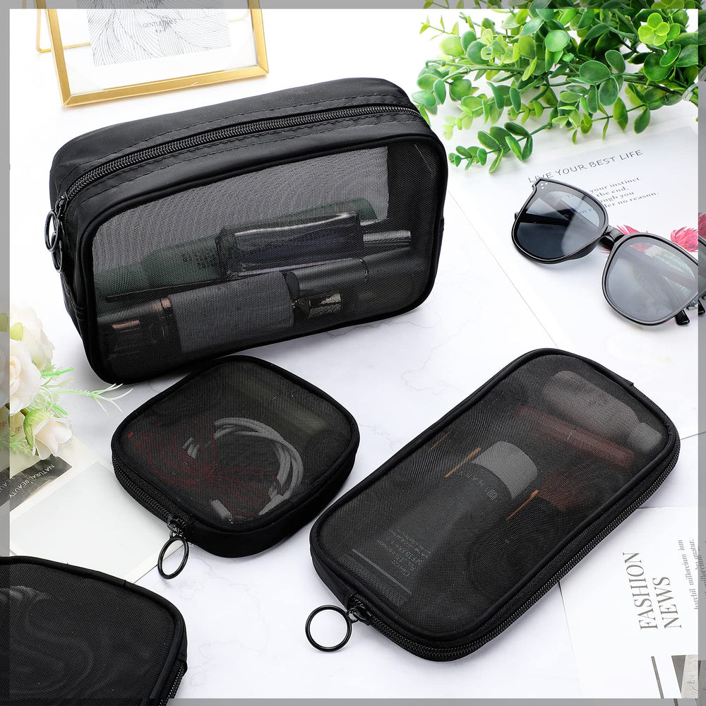 Weewooday travel-friendly mesh pouch is portable for carry-on bags