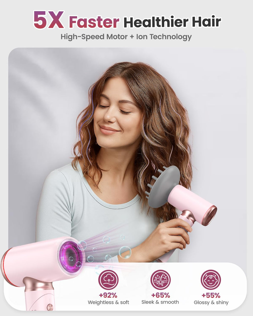 Weeyum dual voltage dryer adapts worldwide for safe, reliable use
