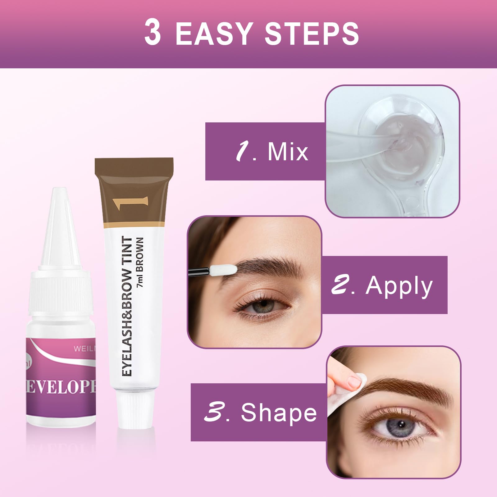 WEILNELL multipropósito vello facial coloración también en vello de rostro