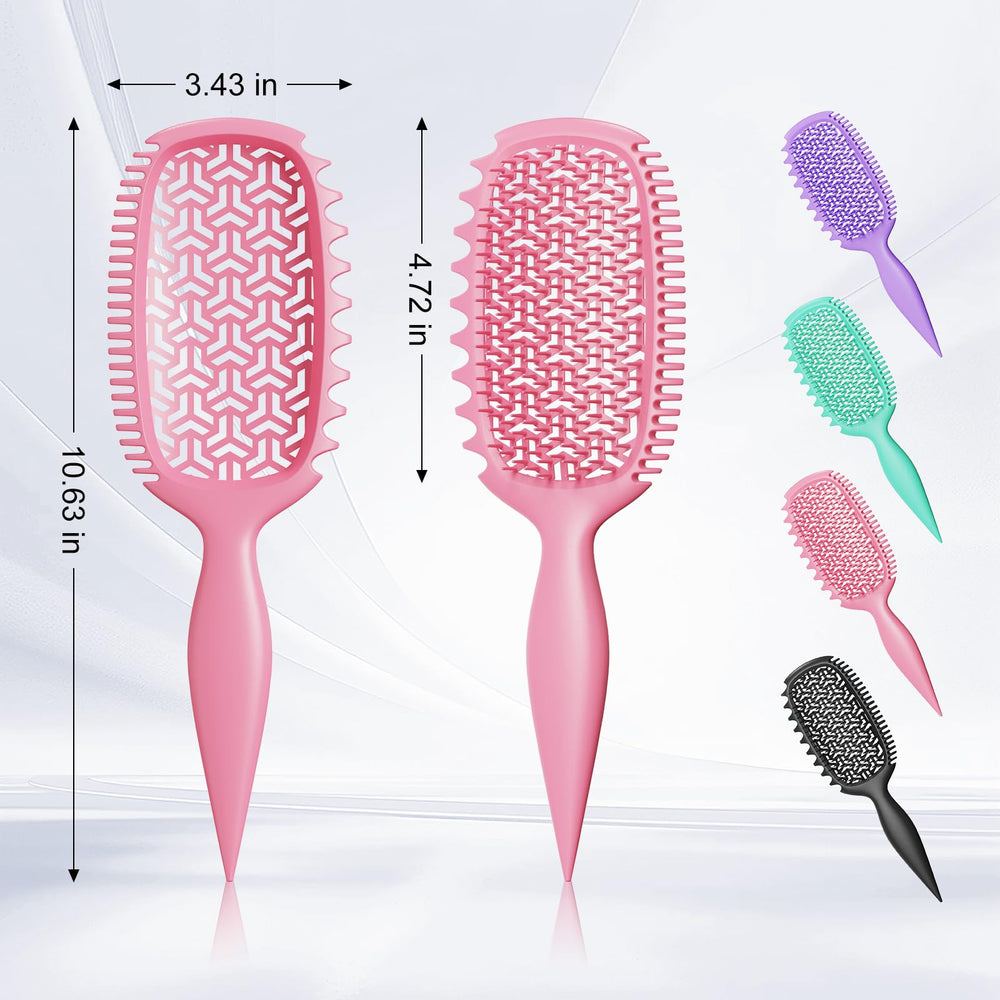 Weldilgit Curl Brush ideal for coarse hair needing tension control