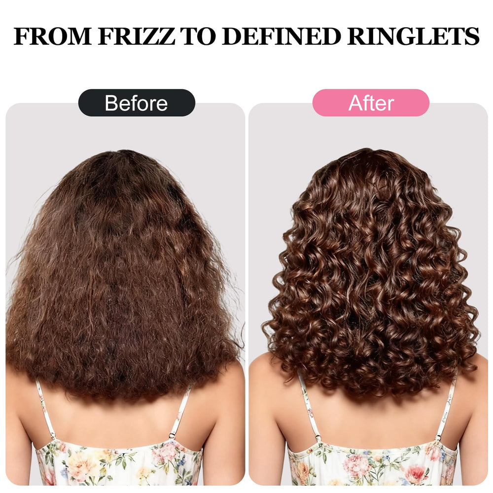 Weldilgit Curl Brush twist-lock handle for secure grip during styling