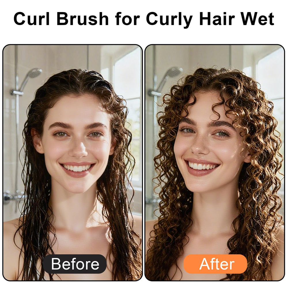 Weldilgit Curly Brush ventilated back speeds air drying and reduces static.