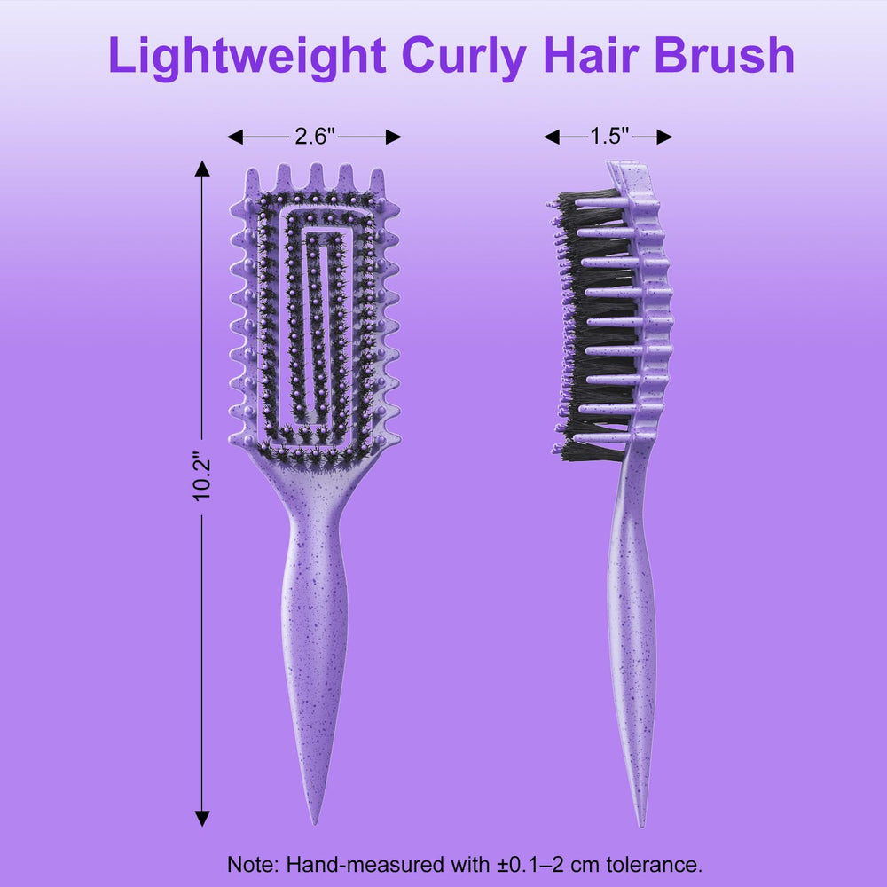 Weldilgit Curly Hair Brush daily use for defined curls without heat.
