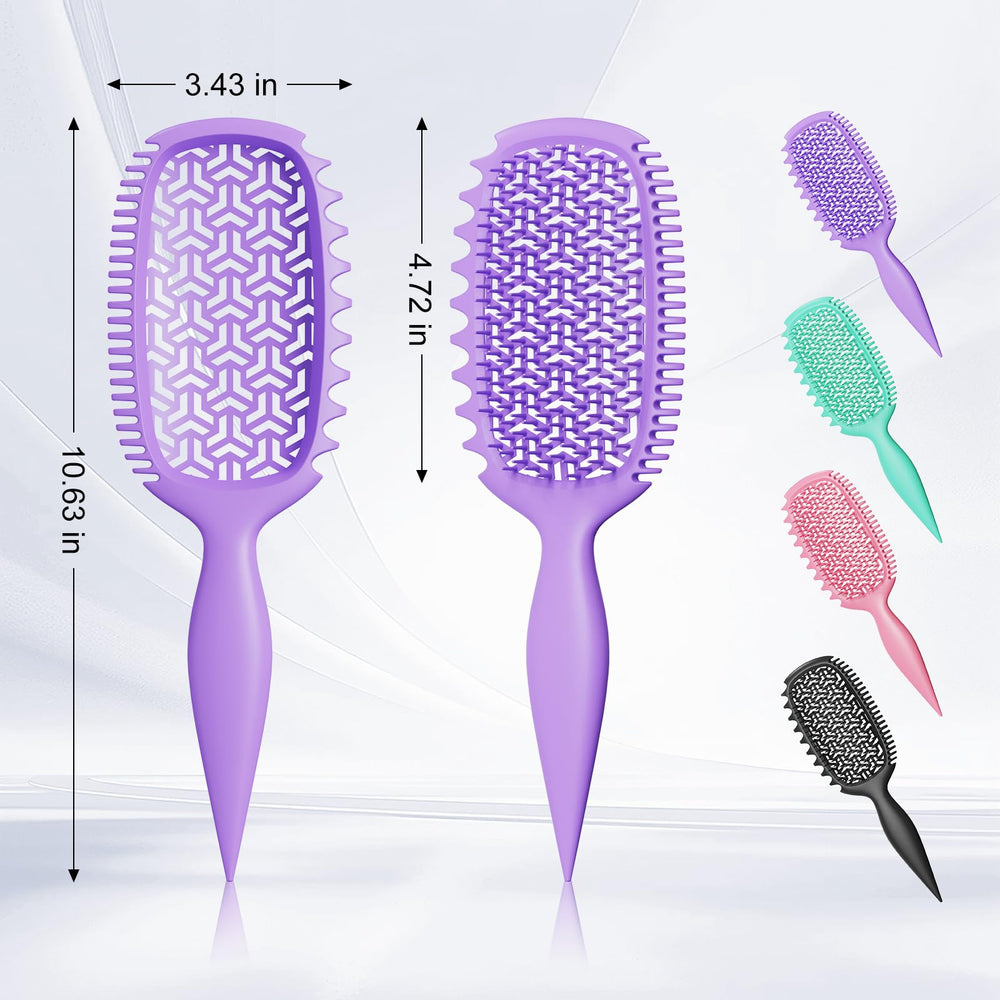 Weldilgit twist-lock handle enables heatless curl shaping with better grip.