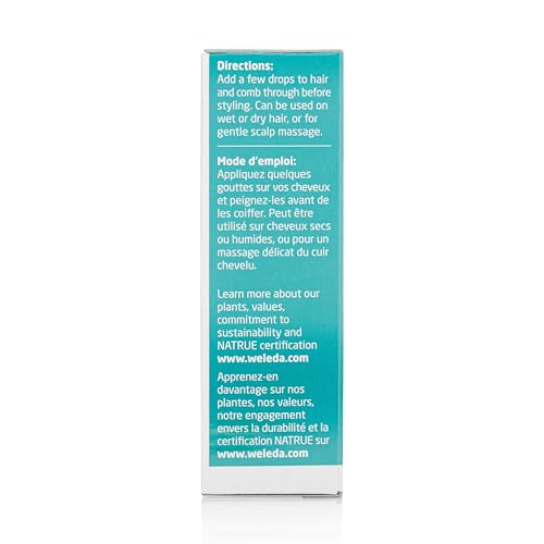 Weleda aceite para pelo húmedo, penetra y nutre durante el peinado