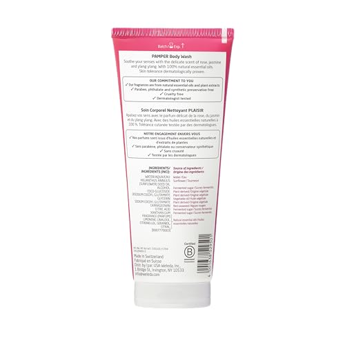 Weleda gel de ducha cremoso, espuma rica para una limpieza suave y aromática.