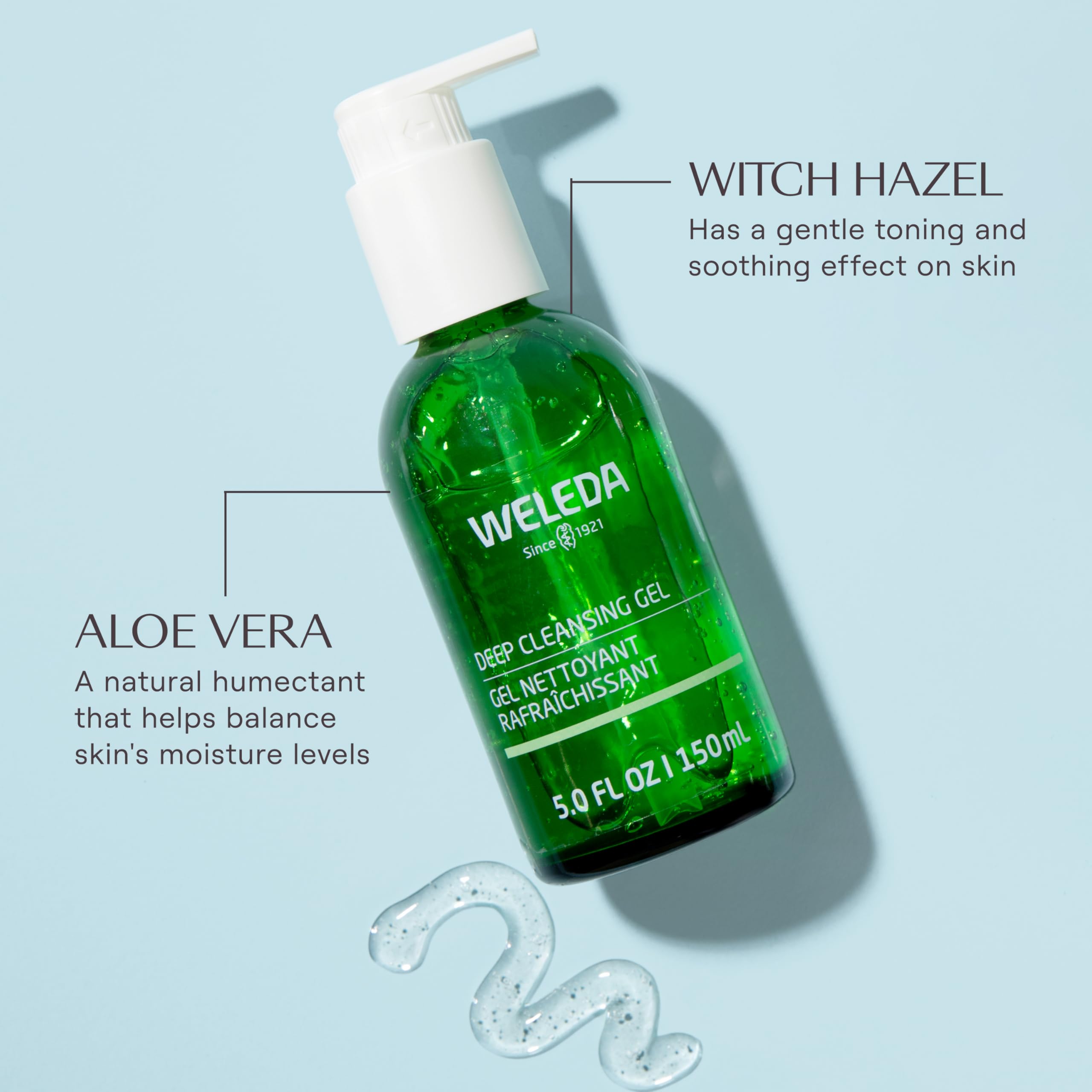 Hamamelis y agua en Weleda, sensación de frescura y balance.