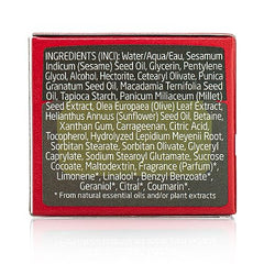 Weleda Plumping Day Cream jar reveals maca root peptide formula.