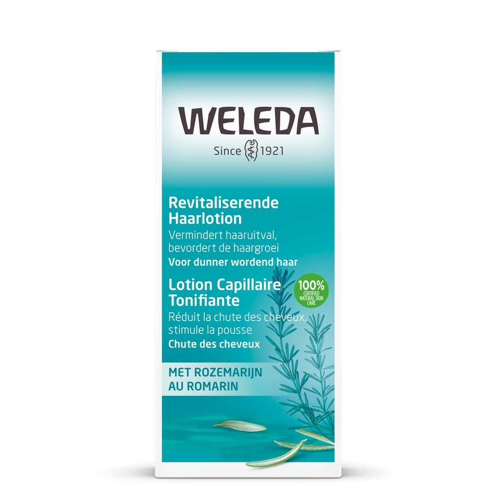 Weleda Revitalizing Hair Tonic cap ready for easy, mess-free application