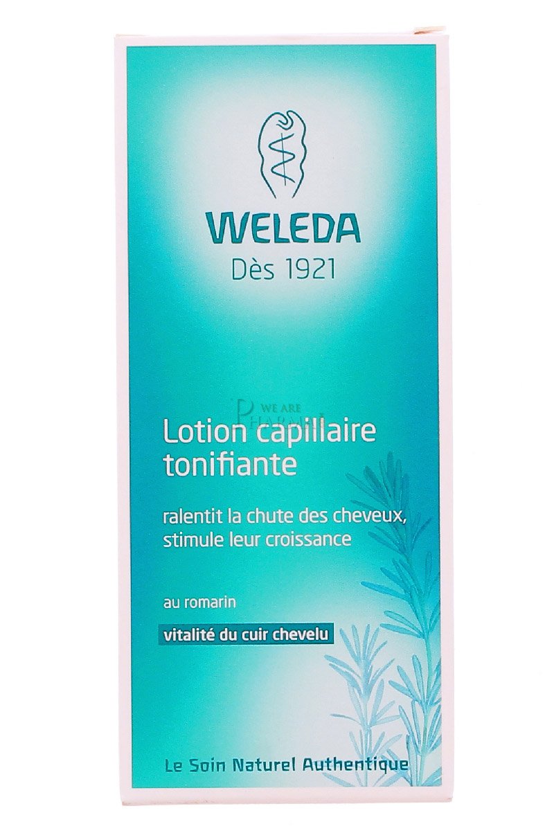 Weleda Rosemary Revitalising Hair Tonic 100ml bottle for daily use and refreshing scalp