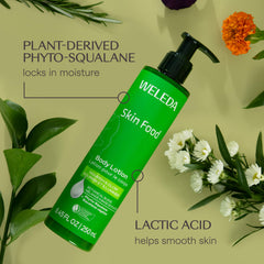 Weleda Skin Food Body Lotion, aceites esenciales para una hidratación duradera