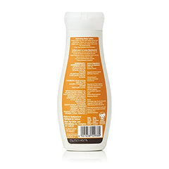 Textura ligera de la loción corporal Weleda con espino amarillo.