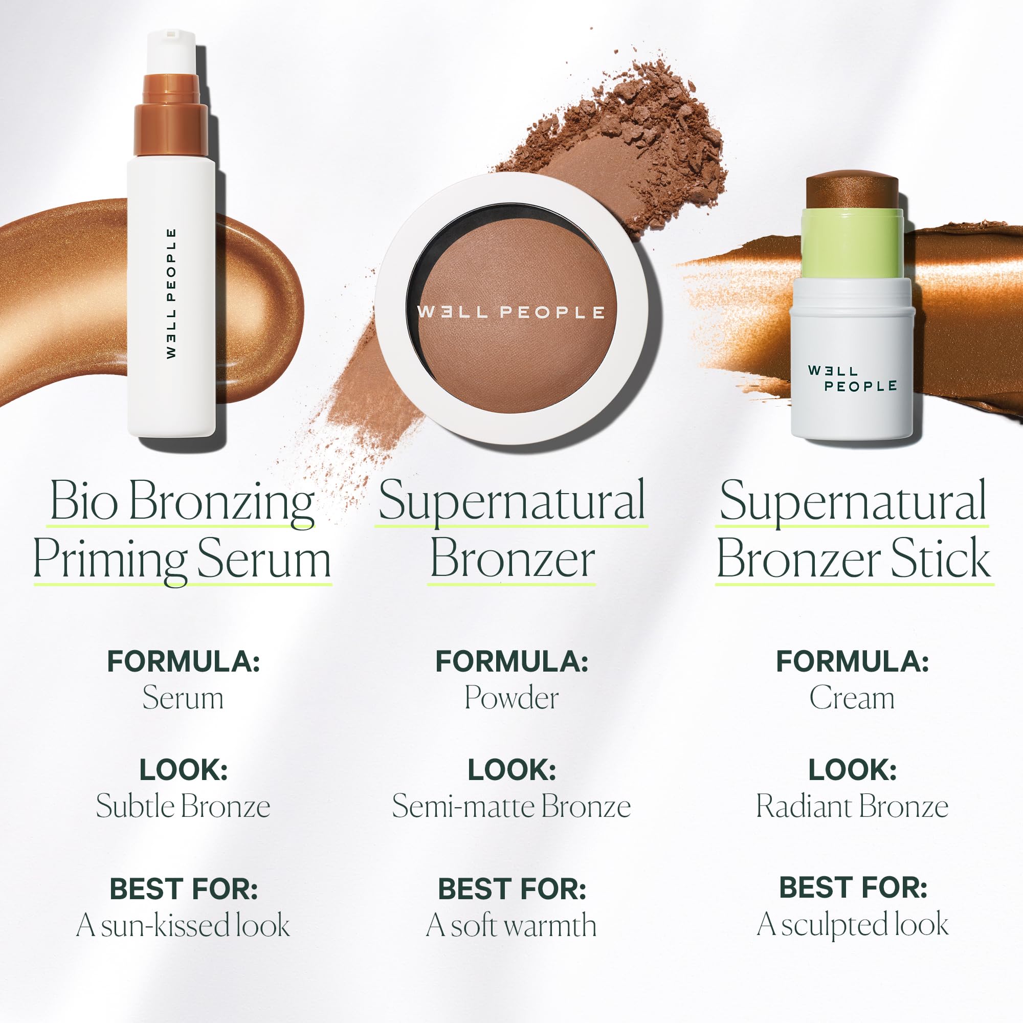 Well People Bio Bronzing Priming Serum lightweight texture for daily use