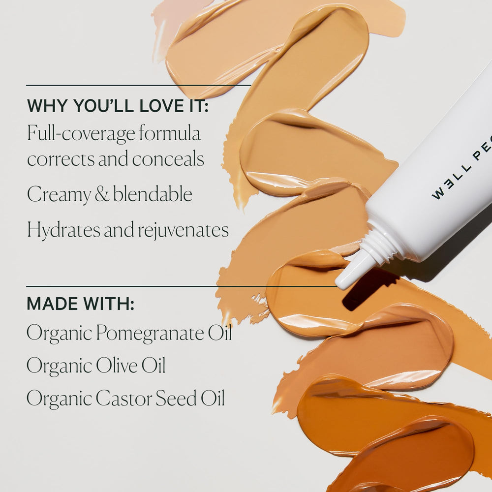 Concealer Well People Bio Correct brinda hidratación para una piel fresca.